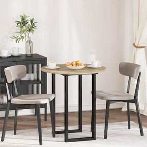 vidaXL Placă de masă Stejar sonoma 70 x 70 x 1.5 cm Lemn compozit imagine