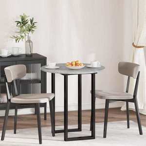 vidaXL Placă de masă Gri beton 70 x 70 x 1.5 cm Lemn compozit imagine