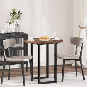 vidaXL Placă de masă Lemn vechi 70 x 70 x 1.5 cm Lemn compozit imagine