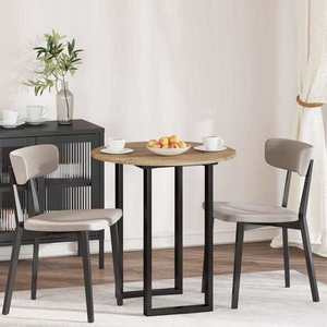 vidaXL Placă de masă stejar artizanal 70 x 70 x 1.5 cm Lemn compozit imagine