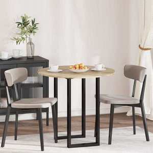 vidaXL Placă de masă Stejar sonoma 80 x 80 x 1.5 cm Lemn compozit imagine