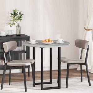 vidaXL Placă de masă Gri beton 80 x 80 x 1.5 cm Lemn compozit imagine