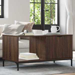 vidaXL Masă de cafea Stejar brun 90 x 49 x 46 cm Lemn compozit imagine