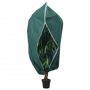 vidaXL Protecție de fleece plante, cu fermoar, 70 g/m², 3, 14x2, 5 m imagine