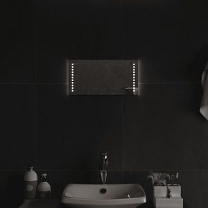 vidaXL Oglindă de baie cu LED, 40x20 cm imagine