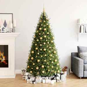 vidaXL Set globuri de Crăciun 111 buc. auriu polistiren imagine