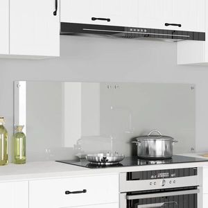 vidaXL Spate de bucătărie Transparent 70 x 50 cm sticlă securizată imagine