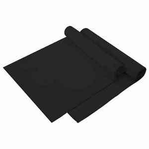 vidaXL Prosoape Sport 2 pcs Negru 140 x 70 cm Poliester și poliamidă imagine