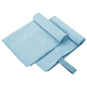 vidaXL Prosoape Sport 2 pcs albastru 50 x 30 cm Poliester și poliamidă imagine