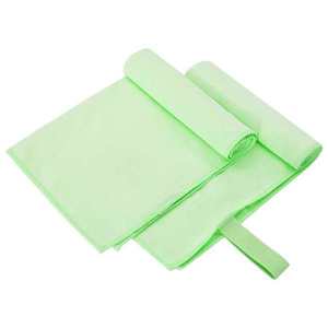 vidaXL Prosoape Sport 2 pcs Verde 50 x 30 cm Poliester și poliamidă imagine