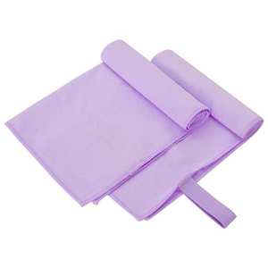 vidaXL Prosoape Sport 2 pcs Violet 50 x 30 cm Poliester și poliamidă imagine