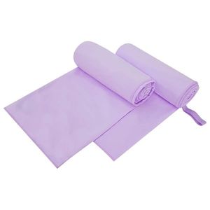 vidaXL Prosoape Sport 2 pcs Violet 200 x 100 cm Poliester și poliamidă imagine
