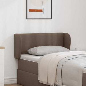 vidaXL Ureche pentru Tăblie Maro 40 x 23 x 6 cm Spumă și PVC imagine