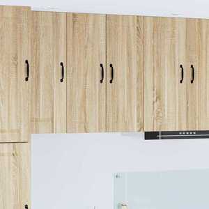 vidaXL Dulap de bucătărie Stejar Sonoma 30 x 31 x 80 cm Lemn compozit imagine