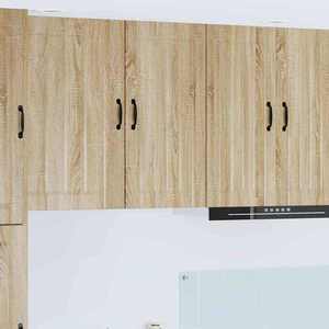 vidaXL Dulap de bucătărie Stejar Sonoma 40 x 31 x 80 cm Lemn compozit imagine