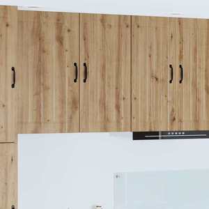 vidaXL Dulap de bucătărie cu raft Stejar Artizanal 40 x 31 x 80 cm imagine