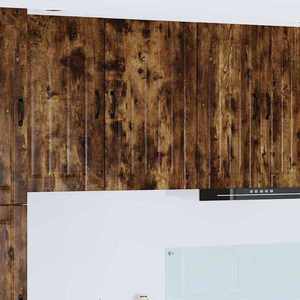 vidaXL Dulap de bucătărie Stejar fumuriu 50 x 31 x 80 cm Lemn compozit imagine