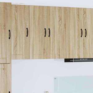 vidaXL Dulap de bucătărie Stejar Sonoma 60 x 31 x 80 cm Lemn compozit imagine