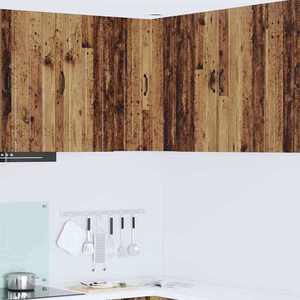 vidaXL Dulap de bucătărie Lemn Vechi 57 x 57 x 80 cm Lemn compozit imagine