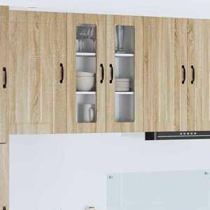 vidaXL Dulap de bucătărie Stejar Sonoma 60 x 31 x 80 cm Lemn compozit imagine