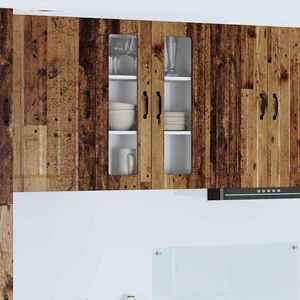 vidaXL Dulap de bucătărie Lemn Vechi 60 x 31 x 80 cm Lemn compozit imagine