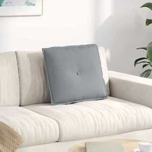 vidaXL Perna pentru spate Gri deschis 50 x 19 x 45 cm țesătură imagine