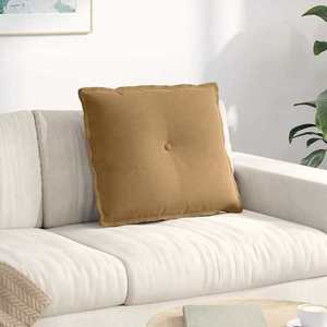 vidaXL Perna pentru spate Maro 60 x 50 cm Țesătură din corduroy imagine