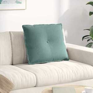 vidaXL Perna pentru spate Verde Mării 60 x 50 cm Țesătură din corduroy imagine