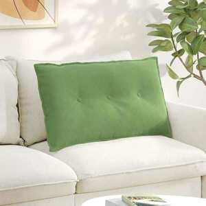 vidaXL Perna pentru spate Verde deschis 80 x 50 cm imagine