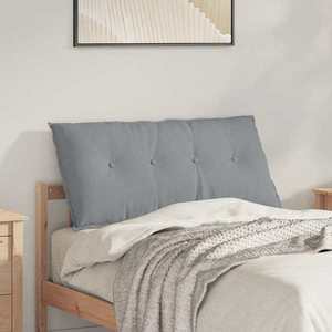 vidaXL Perna pentru spate Gri deschis 100 x 19 x 50 cm țesătură imagine