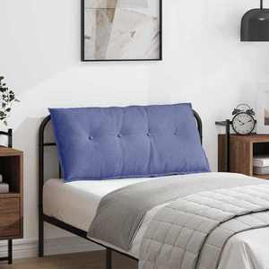 vidaXL Perna pentru spate Albastru Jeans 100 x 19 x 50 cm țesătură imagine