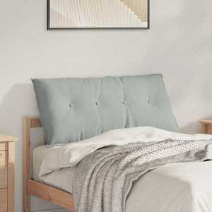 vidaXL Perna pentru spate Gri deschis 100 x 50 cm imagine