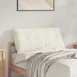 vidaXL Perna pentru spate Crem 100 x 50 cm Țesătură din corduroy imagine