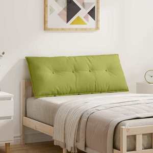vidaXL Perna pentru spate Verde deschis 120 x 19 x 50 cm țesătură imagine