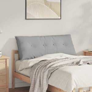 vidaXL Perna pentru spate Gri nori 120 x 19 x 50 cm țesătură imagine