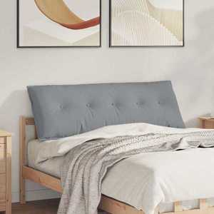vidaXL Perna pentru spate Gri deschis 140 x 19 x 50 cm țesătură imagine