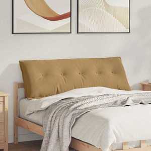 vidaXL Perna pentru spate Maro 140 x 50 cm Țesătură din corduroy imagine