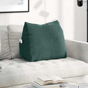 vidaXL Perna pentru spate Verde închis 60 x 20 x 50 cm imagine