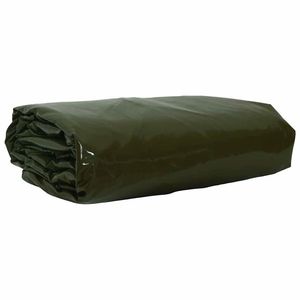 vidaXL Pânză 650g / m² Verde măsliniu 4 x 8 m Pânză cu acoperire PVC imagine
