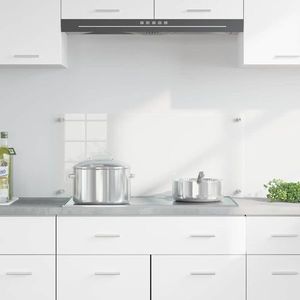 vidaXL Spate de bucătărie Transparent 90 x 40 cm sticlă securizată imagine