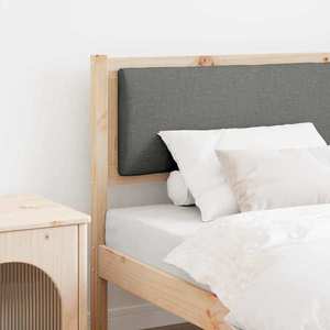 vidaXL Tăblie cap Altele Maro 100 cm Lemn masiv de pin imagine