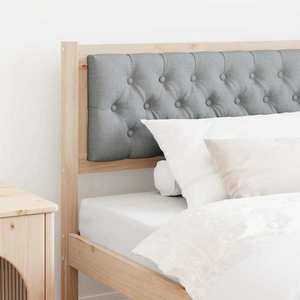 vidaXL Tăblie cap Altele Maro și gri deschis 100 cm Lemn masiv de pin imagine