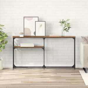 vidaXL MasaConsole Lemn vechi 145x22.5x75cm Lemn compozit imagine