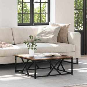 vidaXL Masă de cafea Lemn Vechi 70 x 70 x 30 cm Lemn compozit imagine