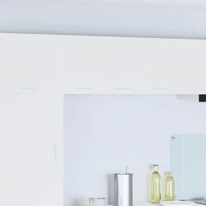 vidaXL Dulap suspendat Riga 2 pcs Alb 30 x 31 x 40 cm Lemn compozit imagine