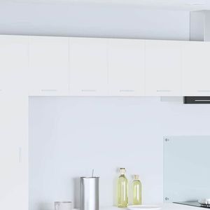 vidaXL Dulap suspendat cu ușă Riga Alb 60 x 31 x 40 cm Lemn compozit imagine