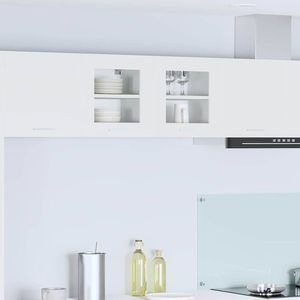 vidaXL Dulap suspendat cu ușă Riga Alb 40 x 31 x 40 cm Lemn compozit imagine