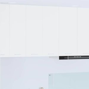 vidaXL Dulap suspendat cu ușă Riga Alb 60 x 31 x 80 cm Lemn compozit imagine