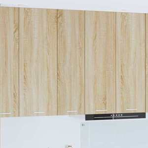 vidaXL Dulap suspendat cu ușă Riga Stejar Sonoma 30 x 31 x 100 cm imagine