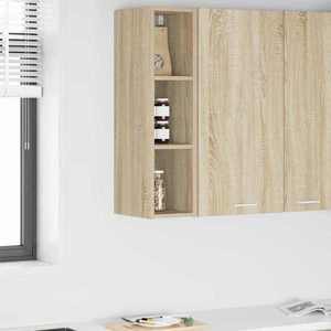 vidaXL Dulap suspendat Riga Stejar Sonoma 20 x 29, 5 x 80 cm imagine